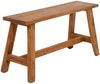Sitzbank RANCH Antik-Natural Mahagoni ca. L90cm Massivholz Holzbank Flurbank Bild 5