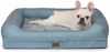 RAIKOU Hundematte Hundebett mit Abnehmbarem Kissen, Schlafplatz Hundesofa Tierbedarf, 100% Polyester, gepolstertes waschbares, mit Hundekissen Bild 2