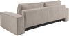 OTTO home 3-Sitzer SHERWOOD Schlafsofa (257cm) Cord, Samtvelours, Vintage-Lederoptik, Schlaffunktion mit Bettkasten (ca. 136/200cm) Bild 4
