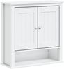 vidaXL Bad-Wandschrank BERG Weiß 69,5x27x71,5 cm Massivholz 358550 Bild 2