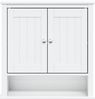 vidaXL Bad-Wandschrank BERG Weiß 69,5x27x71,5 cm Massivholz 358550 Bild 3