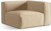 Micadoni Eckmodul Nuria 1-Sitzer Samt Nude Bild 2