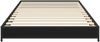 vidaXL Bettrahmen Schwarze Eiche 80 x 200 cm Holzwerkstoff 8009147 Bild 3