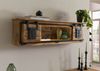 Wandregal Mango / Altholz 130x25x35 natur lackiert RAILWAY LUX #152 Bild 3