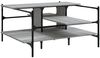 vidaXL Couchtisch Grau Sonoma 100x100x48,5 cm Holzwerkstoff 842314 Bild 2
