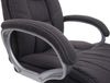Mendler 'HWC-A71' Chefsessel, Stoff / Textil Wildleder-Optik dunkelgrau, max. 120 kg, FSC® Bild 5