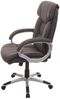 Mendler 'HWC-A71' Chefsessel, Stoff / Textil Wildleder-Optik dunkelgrau, max. 120 kg, FSC® Bild 3