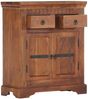 vidaXL Sideboard 63x30x75 cm Massivholz Akazie 248005 Bild 2