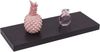 EUGAD Wandregal Wandboard Buchregal Hängeregal DVD CD Regal Holz Board 60cm schwarz 0125QJ Bild 3