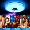 oyajia Deckenleuchte Kristall LED Deckenlampe 60W, Sternenhimmel Lampe 40cm RGB Farbwechsel, Kaltweiß/Naturweiß/Warmweiß/RGB, LED Deckenlampe mit Bluetooth Lautsprecher, Dimmbar mit Fernbedienung Bild 2