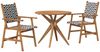 vidaXL 3-tlg. Garten-Essgruppe Massivholz Akazie 3283571 Bild 2