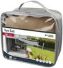 Windhager Sonnensegel Capri 4x4m reed Sonnenschutz UV-Schutz 50+ Sonnendach Bild 2