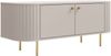 Ovalio TV-Board Typ 302 Lowboard 123 cm TV-Schrank Wohnzimmer Esszimmer Anrichte Modern Farbwahl Sandbeige, Cremona-Eiche und Dunin-Eiche Bild 4