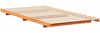 vidaXL Bettrahmen Wachsbraun 100 x 200 cm Massives Kiefernholz 873087 Bild 5