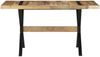 Esstisch 140 x 70 x 76 cm Raues Mangoholz [321606] Bild 2