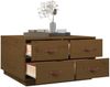 vidaXL Couchtisch Honigbraun 80x80x45 cm Massivholz Kiefer 821520 Bild 5