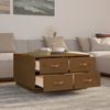 vidaXL Couchtisch Honigbraun 80x80x45 cm Massivholz Kiefer 821520 Bild 4