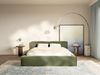 Selsey 'Tilves Slim'Polsterbett 160x200 mit Bettkasten und Lattenrost, Velours, olivgrün Bild 2