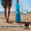 BigDean Faltstuhl Strandstuhl klappbar leicht stabil mit Getränkehalter (Packung, 1 St), UV-Beständig, Tragetasche, Extrabreite Standfüße Bild 3