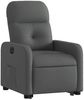 vidaXL Relaxsessel mit Aufstehhilfe Elektrisch Dunkelgrau Stoff 3206814 Bild 3