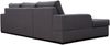 AX LIVING Ecksofa grau mit Schlaffunktion Veroneso graue Eckcouch 285L Bild 5