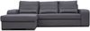AX LIVING Ecksofa grau mit Schlaffunktion Veroneso graue Eckcouch 285L Bild 3