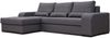 AX LIVING Ecksofa grau mit Schlaffunktion Veroneso graue Eckcouch 285L Bild 2