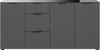 Sideboard Ray - Anthrazit / Glasabsetzung Bild 2