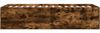 vidaXL Bettgestell Räuchereiche 100x200 cm Holzwerkstoff 3280962 Bild 5