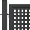 vidaXL Gartentor Anthrazit 400x150 cm Stahl 154574 Bild 4