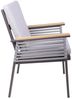 Stuhl DENIA, dunkelbraun, Aluminium, Non-Wood, Seilbespannung Bild 2