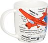KÖNITZ 1172673028 Kid's Wissen Flugzeuge 230 ml aus Porzellan / Kinderbecher Bild 5