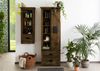 Schrank Mango 70x35x195 braun lackiert RAILWAY #484 Bild 2