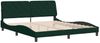 Doppelbett, Bettgestell Modernen ohne Matratze Dunkelgrün 180x200 cm Samt d2389e Bild 3