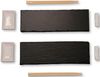 8 tlg. Schiefer-Servierplatten-Set - Sushi für 2 Personen Bild 2