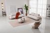 Sitzgruppe/Sofa Set - Wohnzimmergarnitur "Magnolia" 3+3+1 + Hocker-Beige Bild 3