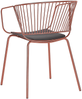 Metallstuhl kupfer 2er Set RIGBY Bild 5