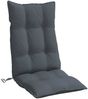 vidaXL Hochlehner-Auflagen 6 Stk. Anthrazit Oxford-Gewebe 377604 Bild 5