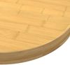 vidaXL Tischplatte Ø70x4 cm Bambus 352689 Bild 3