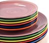 Retsch Arzberg Kombiservice Geschirr-Set, Service COLOUR STRIPES (24-tlg), 6 Personen, Steinzeug, Spin Wash/Spiraldekor - 6 Regenbogenfarben, 24 Teile, für 6 Personen Bild 4