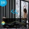 Deconovo Vorhänge mit Schlaufen Verdunklungsvorhänge 2er Set H175 x B140 cm Gardinen Blickdicht Wohnzimmer Curtains mit ösen Verdunkelung Dunkelgrau Bild 2