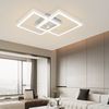 ZMH Deckenlampe LED Deckenleuchte Wohnzimmer - Schlafzimmerlampe RGB Farbwechsel Dimmbar Wohnzimmerlampe Modern Flurlampe mit Fernbedienung 35W Küche Deckenbeleuchtung Schwenkbar für Flur Büro Bild 5