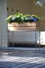 Pflanzenbehälter Mini Garden aus recyceltem Teak, modern, natur, für Outdoor, 100x34x90 cm Bild 2
