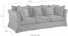 Home affaire 3-Sitzer Luise Bild 3
