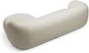 Micadoni Ecksofa Kate 3-Sitzer Rechts Strukturierter Stoff Hellbeige Melange Bild 3