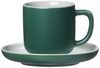 Ritzenhoff & Breker JASPER Espressotasse mit Untertasse 100 ml 4er Set grün Bild 2