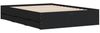 vidaXL Bettgestell mit Schubladen Schwarz 120x190 cm Holzwerkstoff 3207316 Bild 4