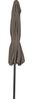 SIENA GARDEN Bosco Mittelstockschirm anthrazit/taupe Ø 300 cm Gestell Aluminium anthrazit, Bezug 100% Polyester, 280g/m² in taupe-meliert, UPF 50+ Bild 4