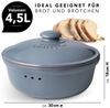RÖMERTOPF Römertopf Brottopf Rund Ø 30cm - Keramik Brotkasten Bild 4