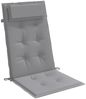 vidaXL Hochlehner-Auflagen 2 Stk. Grau Oxford-Gewebe 361877 Bild 5